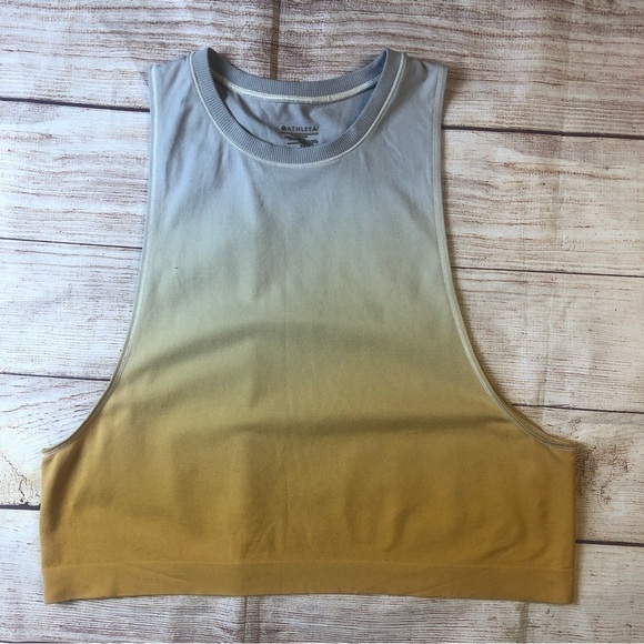Athleta Mineral Wash Crop Tank - Picture 1 of 4